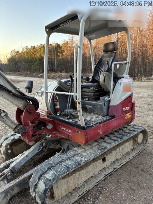 2019 TAKEUCHI TB260