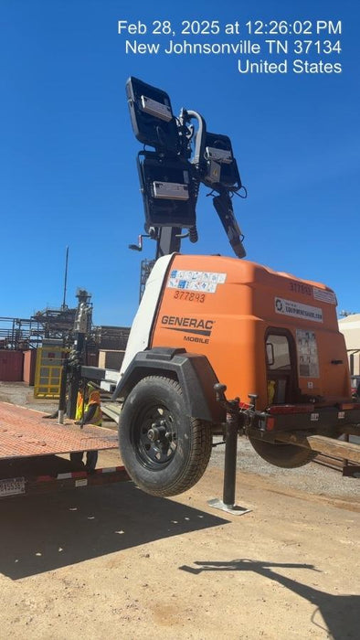 2023 Generac MLT2 Diesel, Flex Switch 120V Input, Powerzone Controller, 
(4) 320W LED Lights, 4kW Generator, 39.9 Gal Fuel Tank, 2" Ball, T3