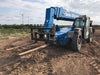2018 Genie GTH-1056 Genie GTH-1056 w/Enclosed Cab w/HVAC, Work Lights, Solid Tires, Beacon, 60" Carriage and Forks
