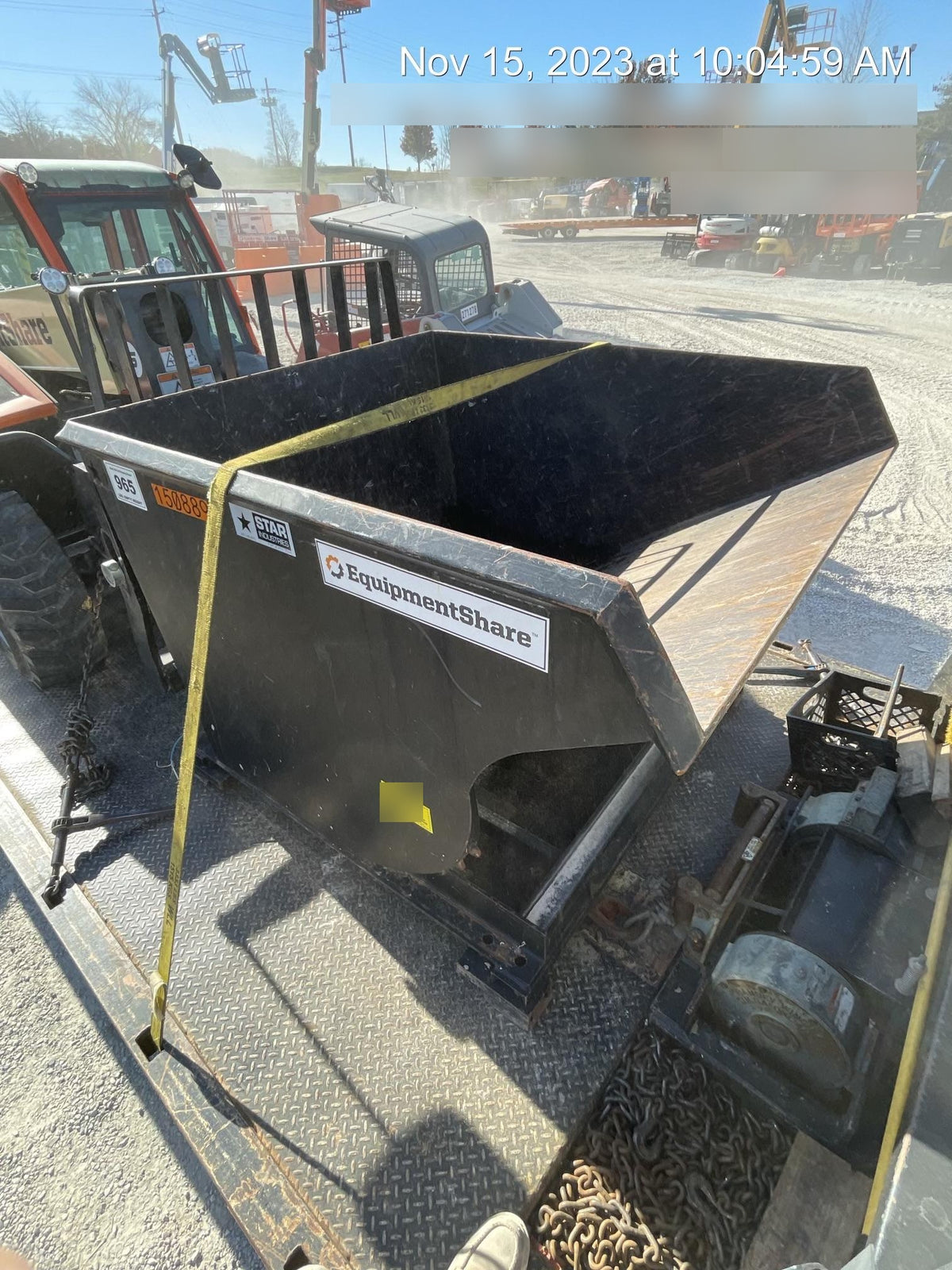 2021 STAR INDUSTRIES M-1820 - Self-Dump Hopper