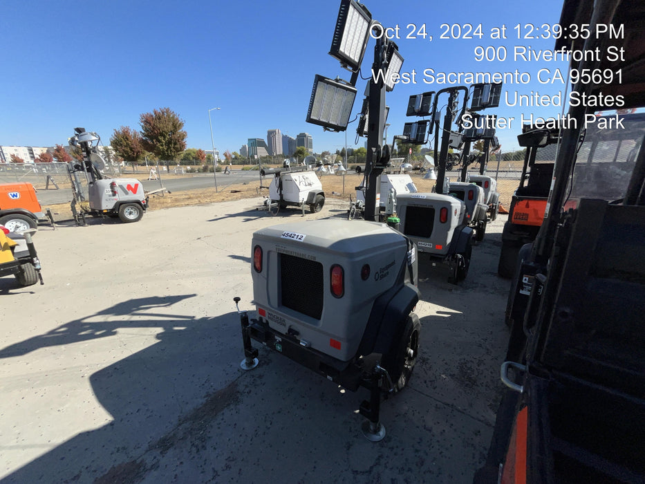 2024 Wacker Neuson LTT4 Diesel, Kohler KDW702, Deep Sea Controller, Auto Start, LED 320W, Bypass Outlet, T3