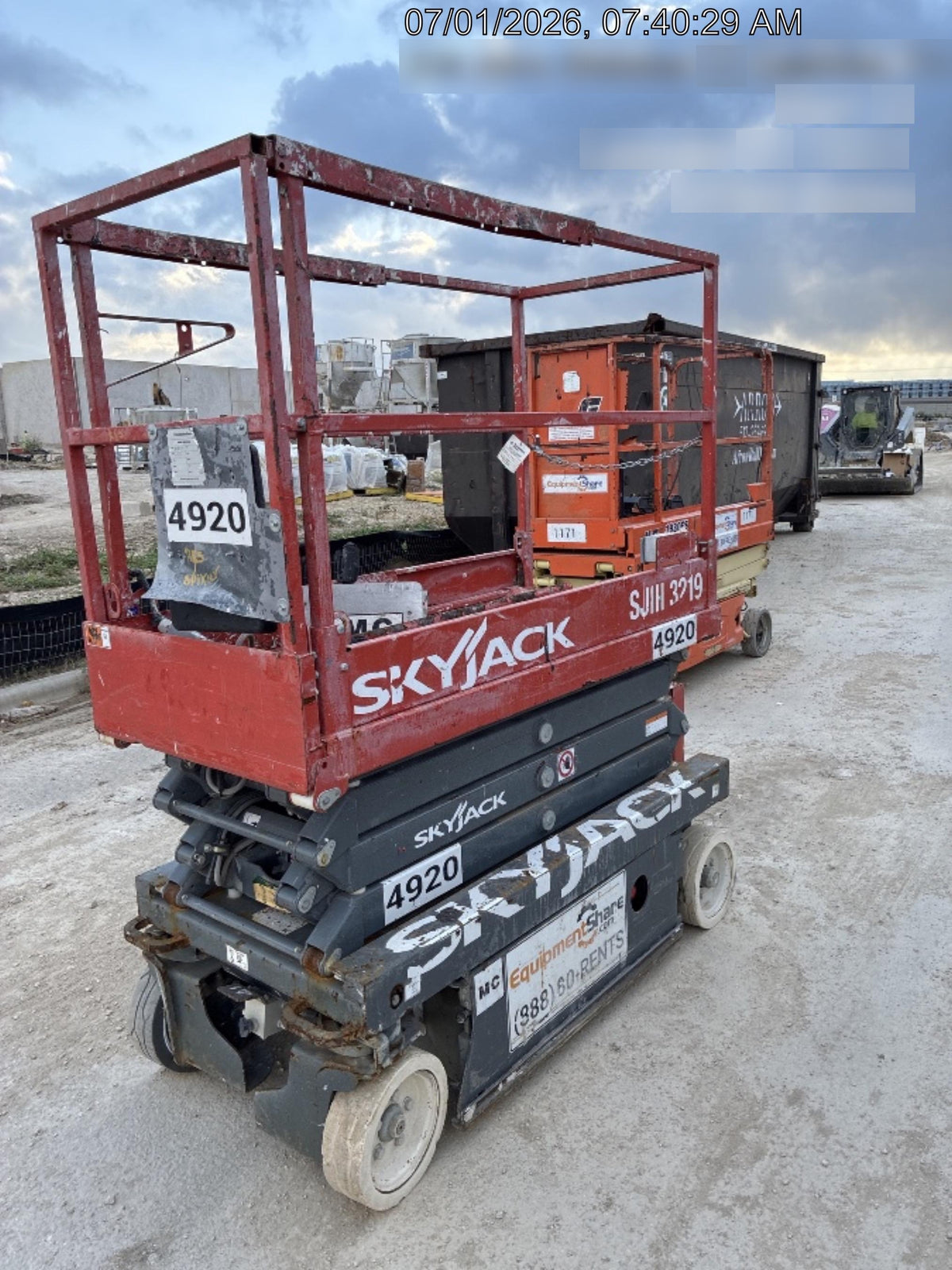 2017 Skyjack SJIII-3219 Skyjack SJ3219III
