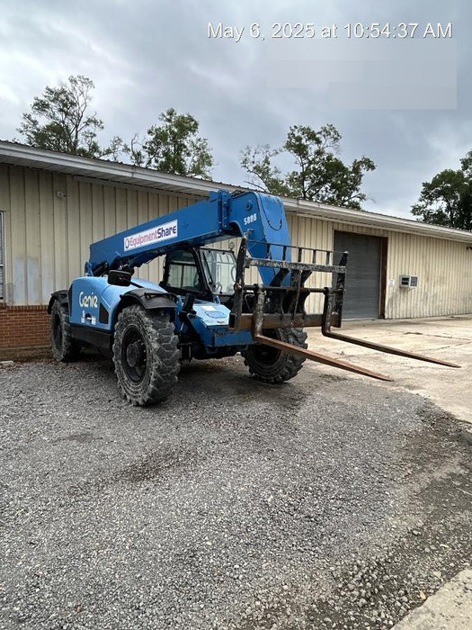 2017 Genie GTH-844 Genie GTH-844, Solid Tires, 60" carriage/forks, Full Cab, Work Lights