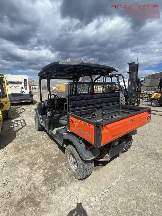 2022 Kubota RTV-X1140W-H Plastic Canopy, Windshield Acrylic Clear, LED Strobe Light, Wire Harness Kit, Back up Alarm