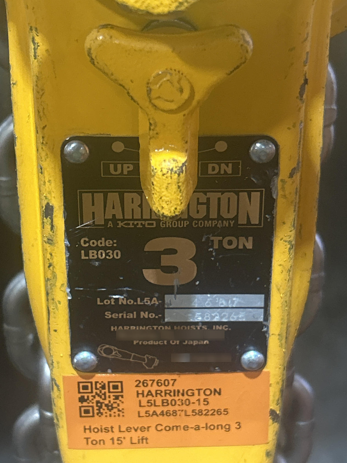 2022 HARRINGTON L5LB030-15