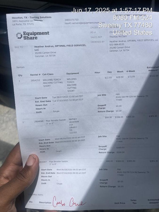 2021 MATHEY DEARMAN 1SA