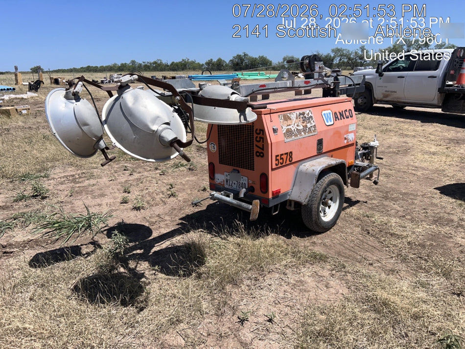 Wanco WLT-4M WANCO WLT-4M 6 kW Towable Light Generator