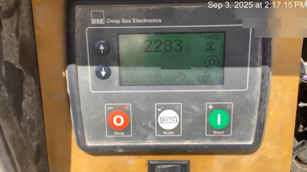 2022 Allmand NLV3GR (4) LED Light Fixture 350W, 23' Vertical Mast, 3kW Prime, Towable, Deep Sea L401, Leveling Jacks, Yanmar T4F 5.8hp