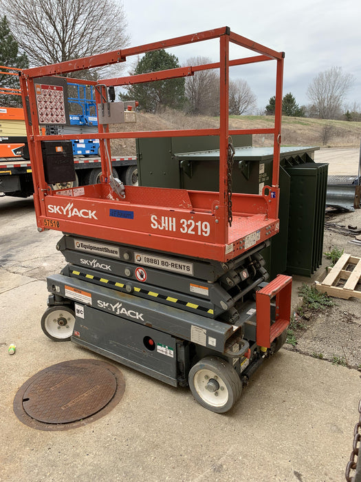 2016 Skyjack SJIII-3219 Standard Rental Specs