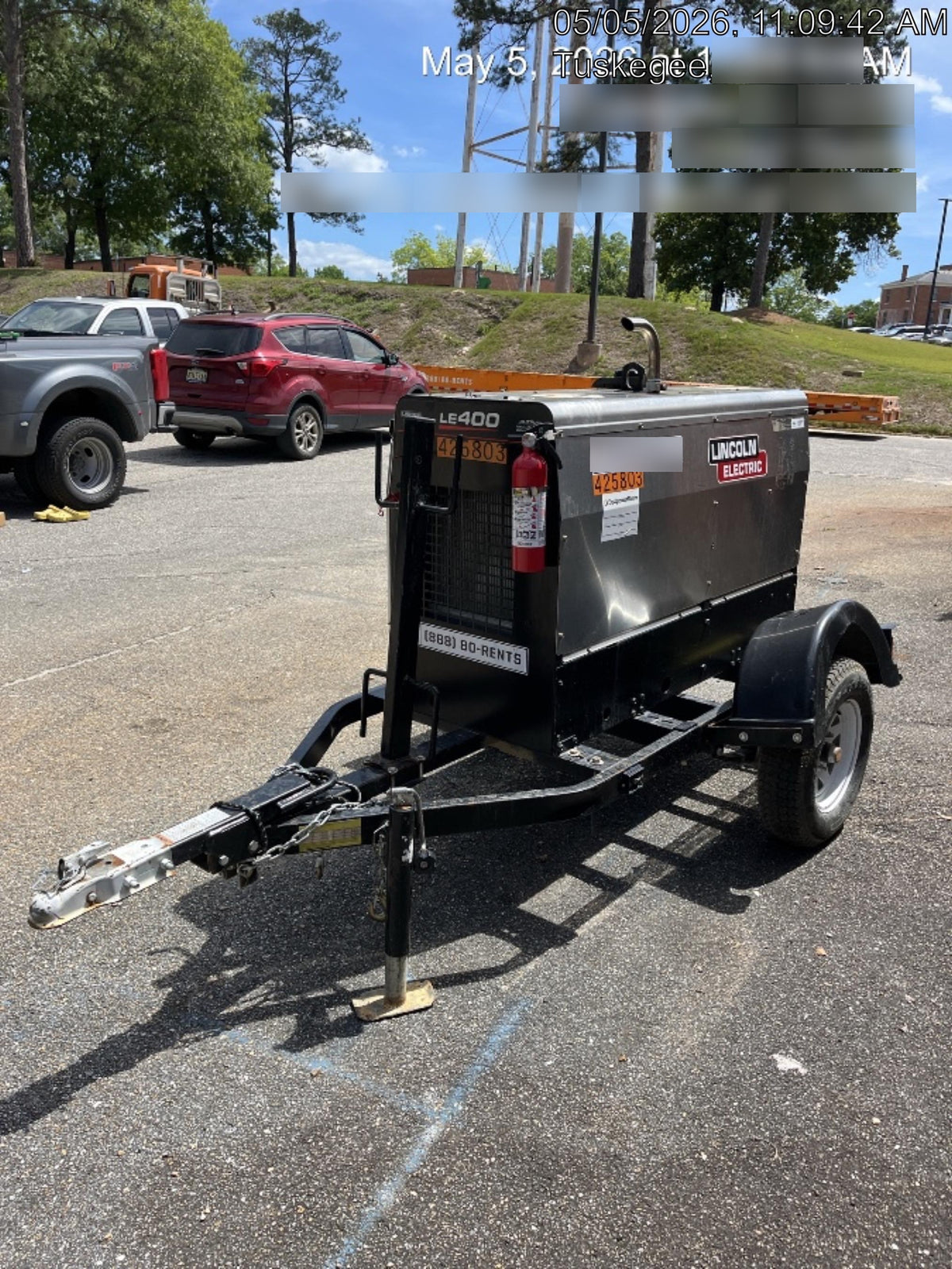 2024 Lincoln Electric LE400 Kubota V1505, Trlr, Cable Rack, Light Kit, ES Decals, T3