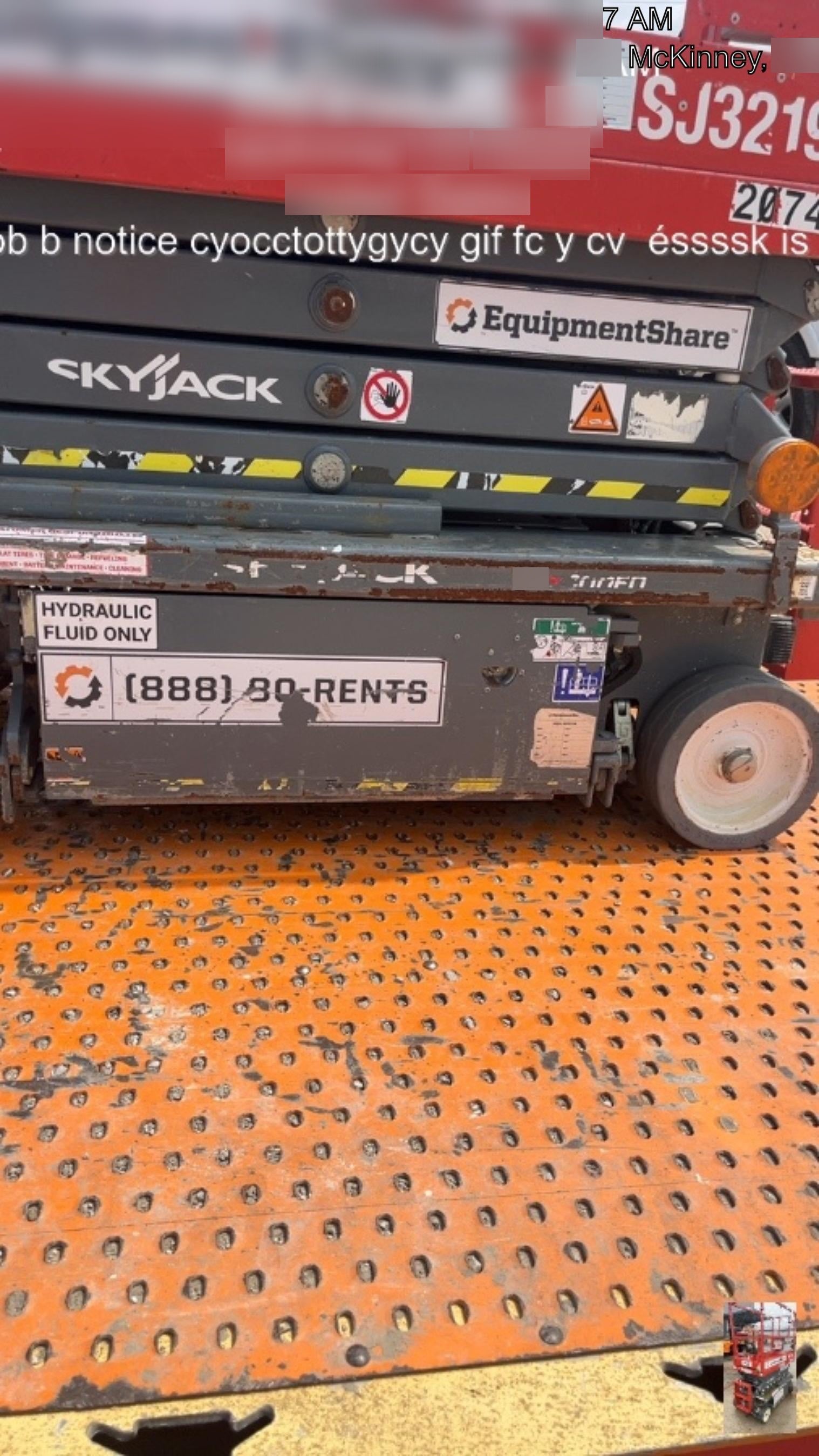 2022 SKYJACK SJ3219