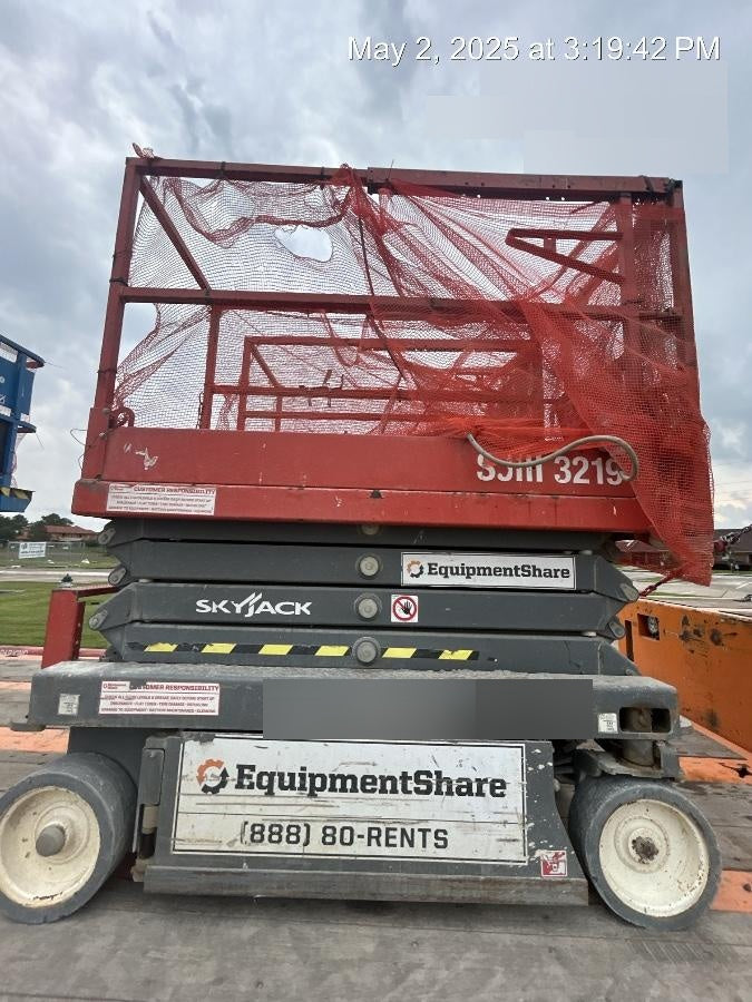2019 Skyjack SJIII-3219 Standard Options, Trojan Batteries
