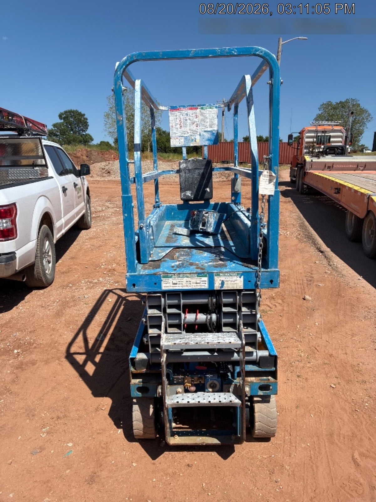 2019 Genie GS-1930 Fixed rails with chain Entry