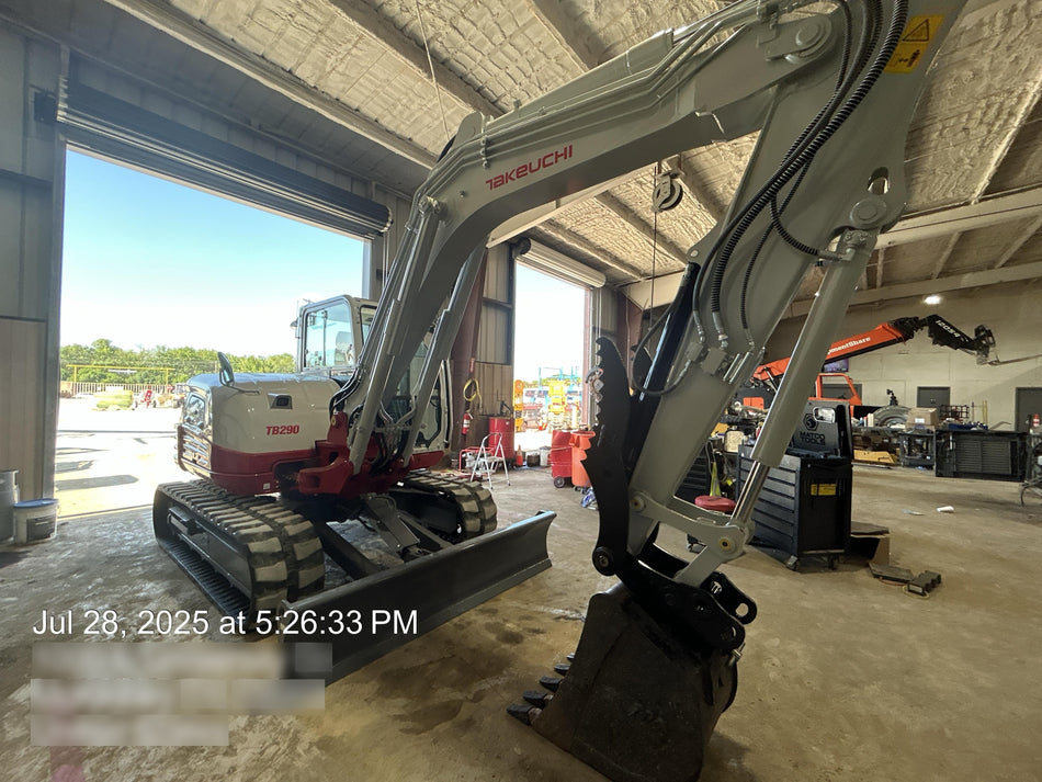 2025 TAKEUCHI TB290-CR