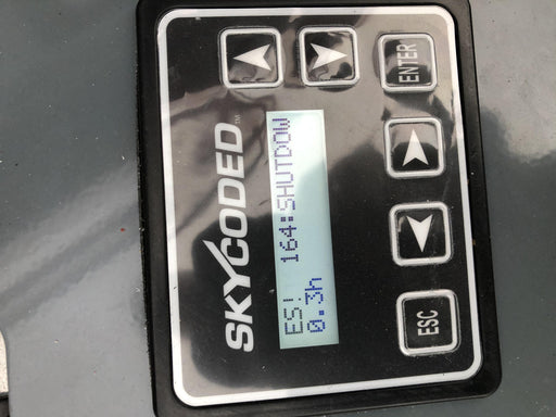 2020 Skyjack SJIII-3219 Solid NM Tires, Half height spring hinged entry gate, Dual Beacons, 800W Inverter