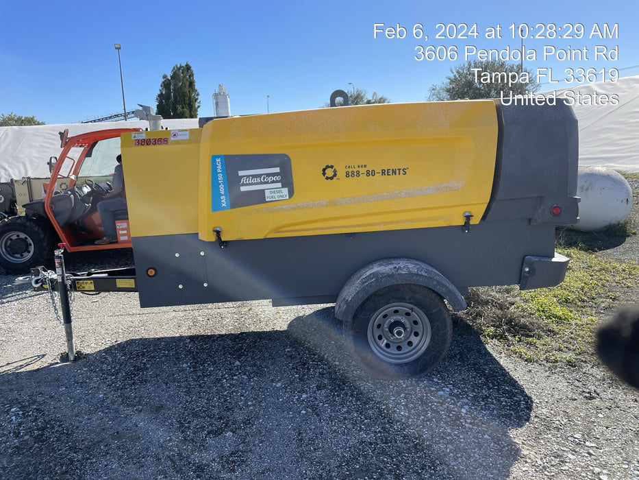 2023 ATLAS COPCO XAS 400-150 PACE