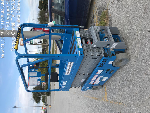 2019 Genie GS-1930 Fixed rails with chain Entry