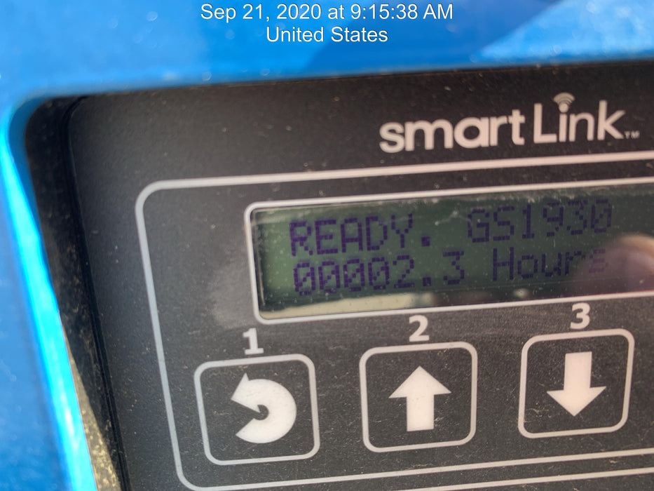 2020 Genie GS-1930 Solid Non Marking Tires, Beacon, Folding rails with half height swing gate