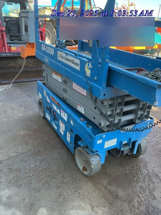 2020 Genie GS-1930 Fixed rails with chain entry gate - Pre A92.20