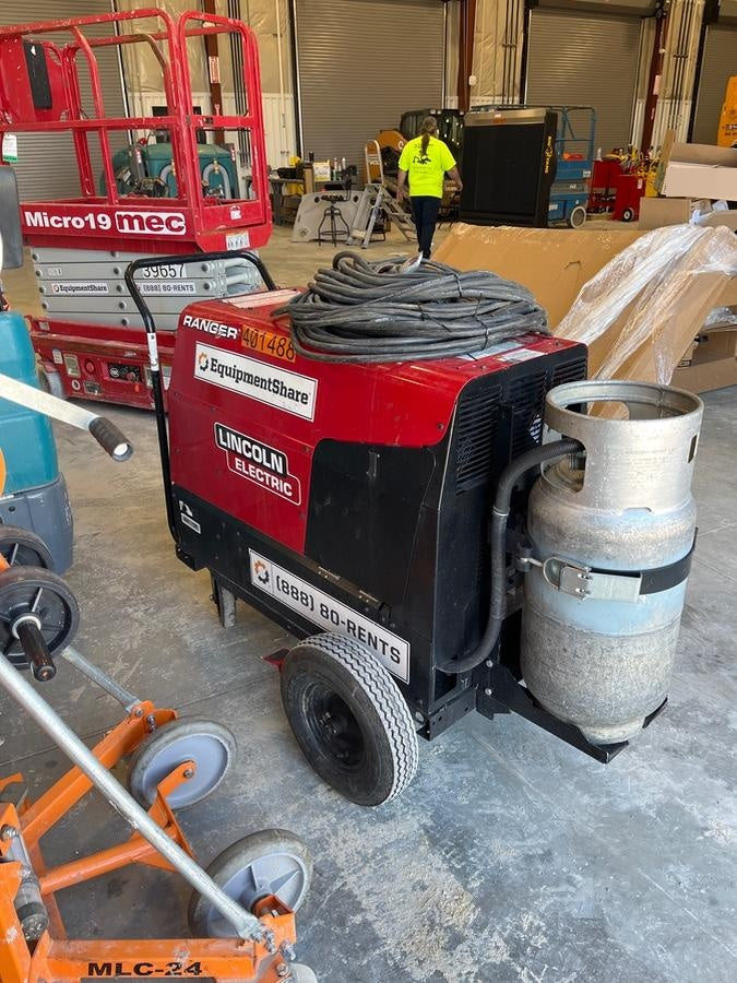 2024 Lincoln Electric Ranger 305 LPG Ranger 305 LPG, Undercarriage, Tank Holder & Strap, 10kw AC Gen, 25hp Kohler LPG Eng