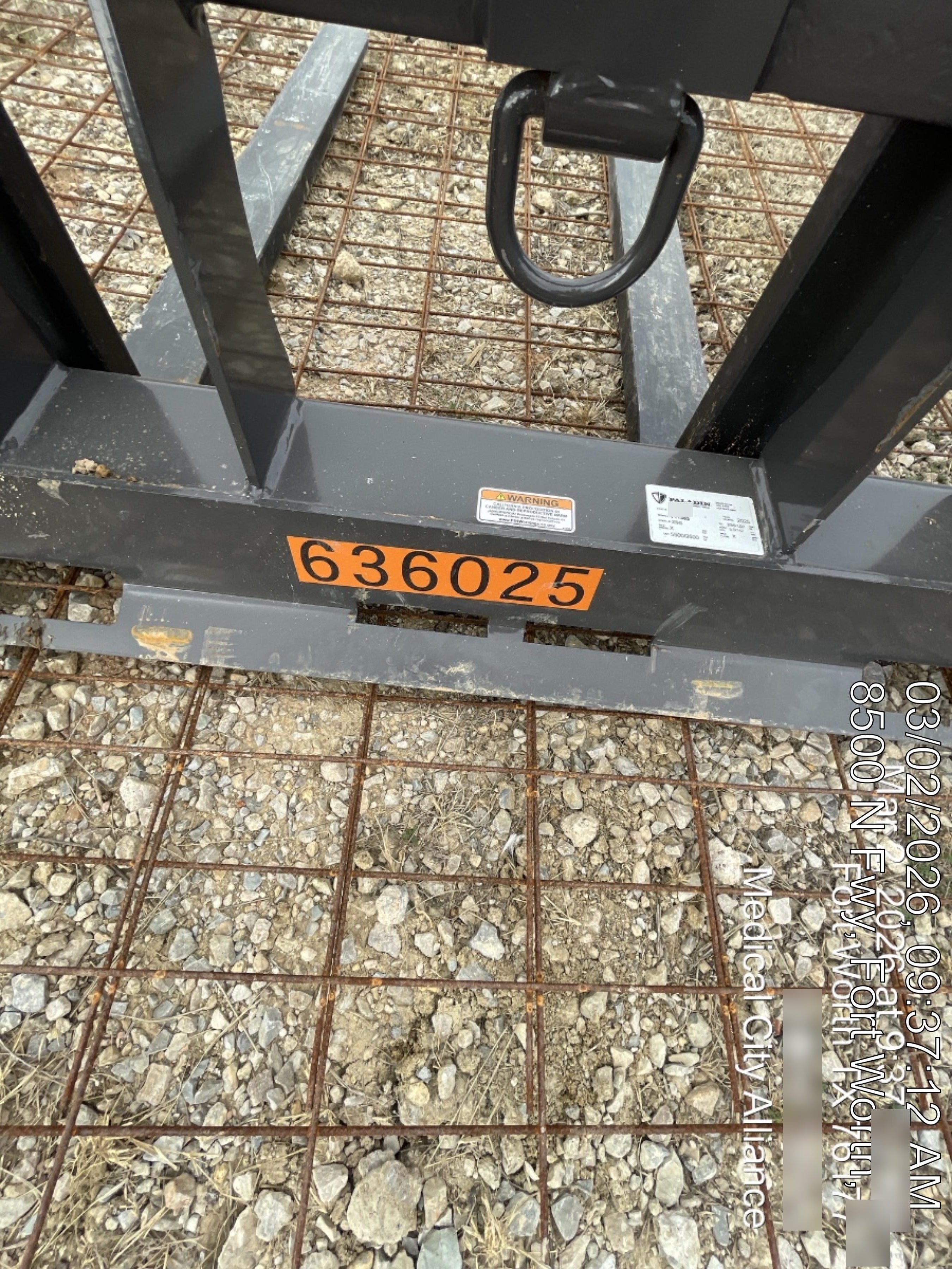2025 PALADIN 48" Pallet Forks - Paladin