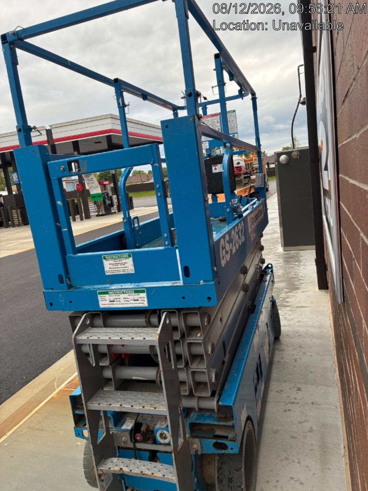2020 Genie GS-2632 Solid NM Tires, Folding Rails with Half-Height Swing Gate, Beacon
