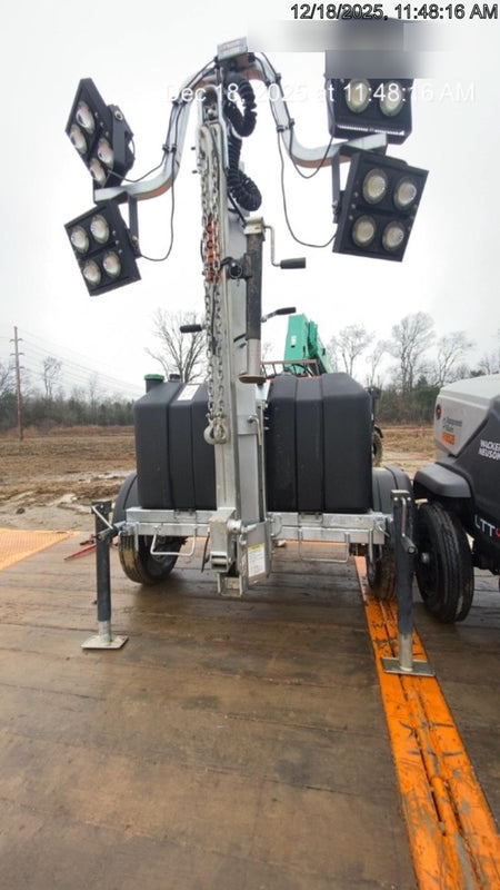 2023 Wanco WLTT-4MM4K Diesel, Deep Sea Controller, Shore Power Plug, Auto Start, (4) 350W LED Floodlights, 4kW Generator, 60 Gal Fuel Tank, 2" Ball, T3