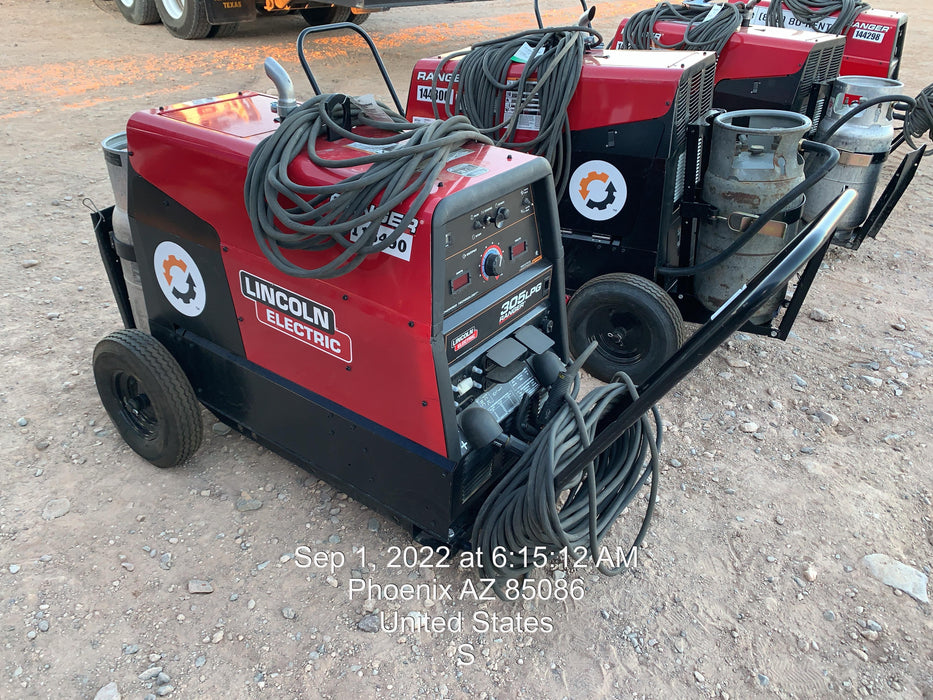 2020 Lincoln Electric Ranger 305 LPG K3430-1, Ranger 305 LPG, Undercarriage, Tank Holder & Strap, 10kw AC Gen, 25hp Kohler LPG Eng