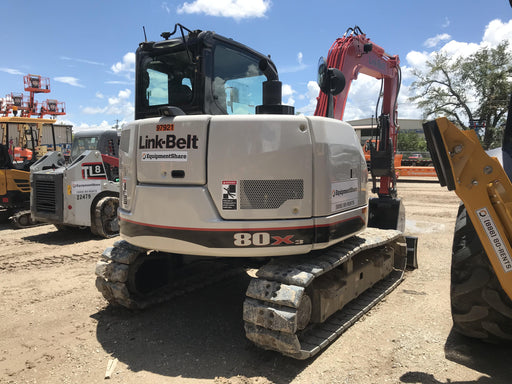2020 Link-Belt 80X3EX EXC, 7'2" ARM, 17.7" RT, MFH(PJ)