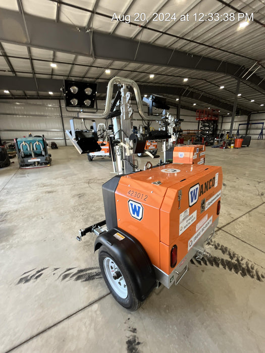 2024 Wanco WLTT-4MM4K Diesel, Deep Sea Controller, Shore Power Plug, Auto Start, (4) 350W LED Floodlights, 4kW Generator, 60 Gal Fuel Tank, 2" Ball, T3