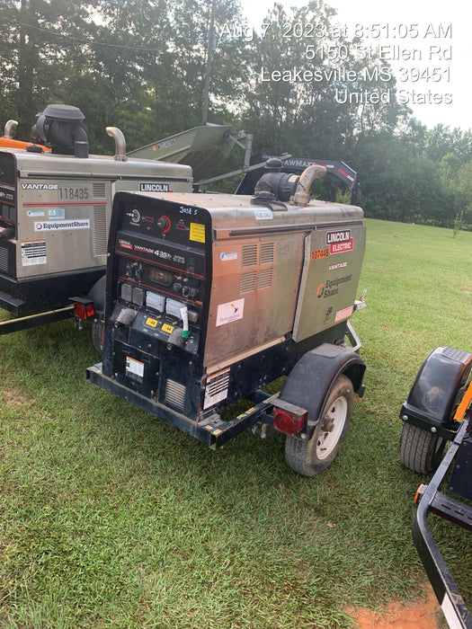 2020 Lincoln Electric Vantage 435 Ready Pak 3