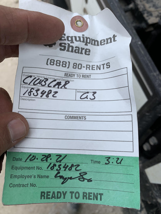 2021 Club Car CA1700D Canopy, Diesel, 4 Passenger