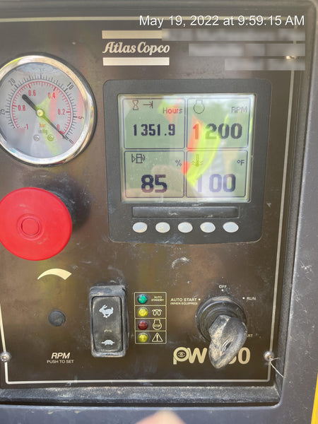 2020 ATLAS COPCO PAS 100 HF CS Enclosed