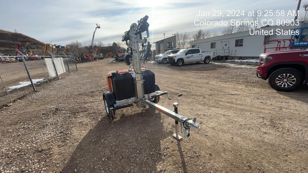 2023 Wanco WLTT-4MM4K Diesel, Deep Sea Controller, Shore Power Plug, Auto Start, (4) 350W LED Floodlights, 4kW Generator, 60 Gal Fuel Tank, 2" Ball, T3