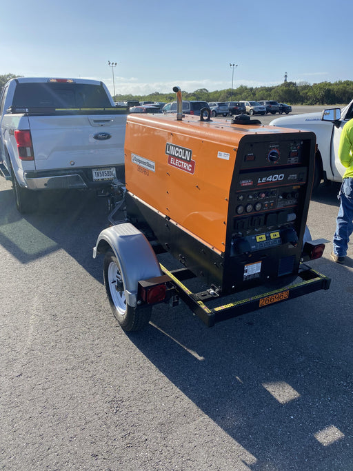 2022 Lincoln Electric LE400 Kubota V1505, Trlr, Cable Rack, Light Kit, ES Decals, T3