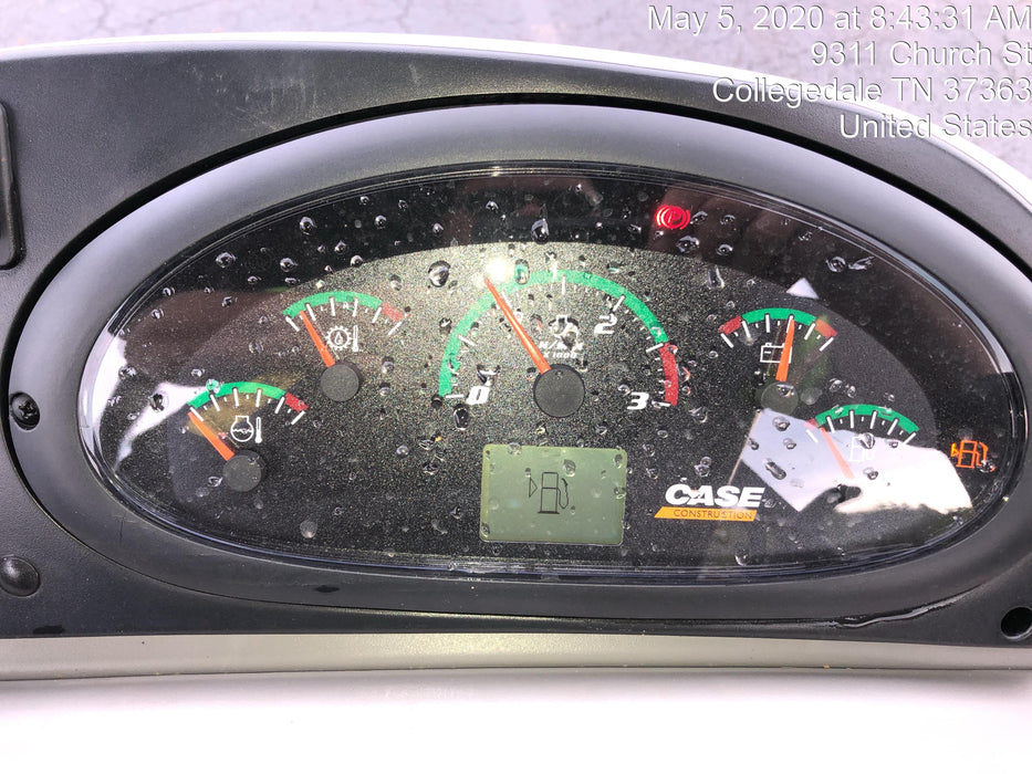 2019 Case 580N EP Canopy, 4WD, 1-Way Aux Hydraulics, Pilot Controls, Ride Control and Loader Aux Hydraulics, 900 LB. Front CWT, 82" HD LONG LIP (1 CU. YD.) W/BOCE AND LIFT EYES, FLIP OVER/STABILIZER PADS COMB