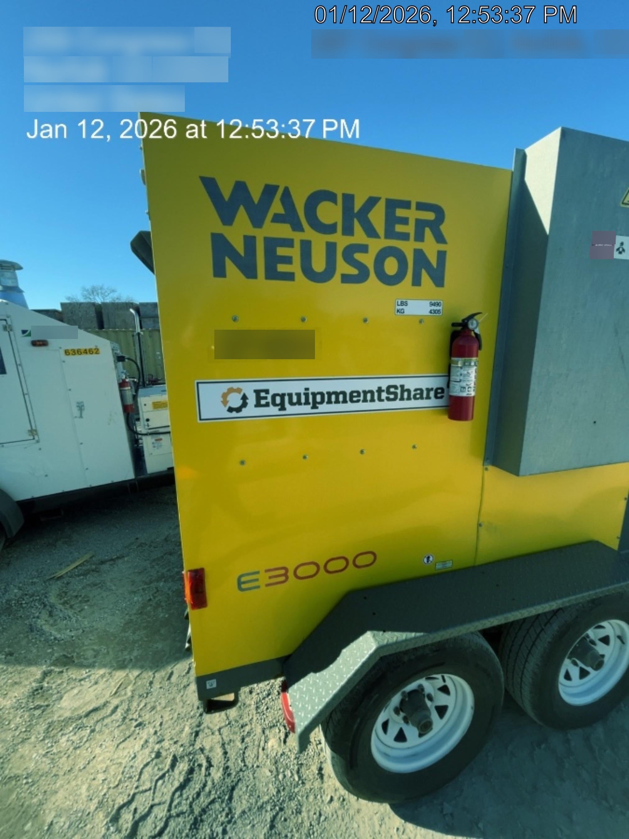 2019 WACKER NEUSON E3000