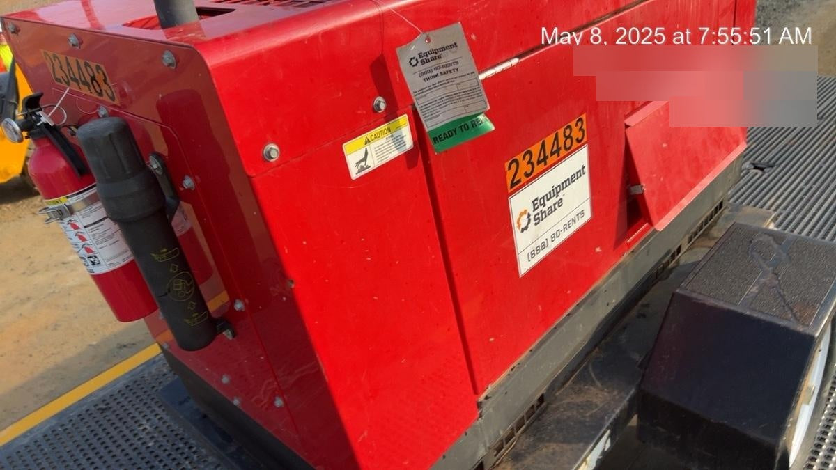 2022 Shindaiwa DGW400MDL Kubota D902 Engine, 23 HP, Dual Op Welder, Wire, Arc, Droop Stick, Tig, and CC Stick Functionality, Simulphase, 3 Phase and 1 Phase Gen Output, Single Axle NB Trlr, Slr Trckl Chrg 12V 12W, Fire Ext