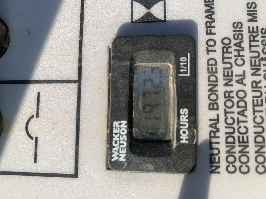 2019 Wacker Neuson LTV6L-MH Wacker Neuson LTV6L Mobile Light Tower w/Fuel Level Sensor Installed