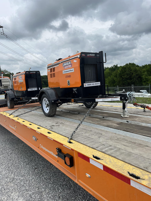 2022 Lincoln Electric LE400 Kubota V1505, Trlr, Cable Rack, Light Kit, ES Decals, T3