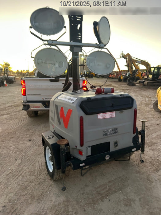 2018 Wacker Neuson LTV6L-MH Wacker Neuson LTV6L Mobile Light Tower w/Fuel Level Sensor Installed