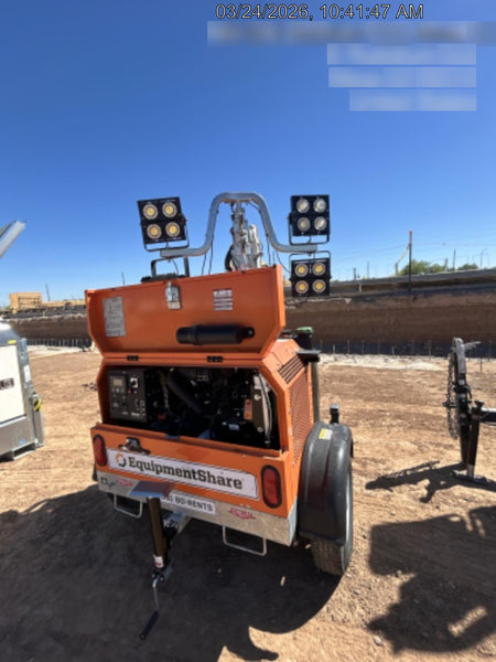 2024 Wanco WLTT-4MM4K Diesel, Deep Sea Controller, Shore Power Plug, Auto Start, (4) 350W LED Floodlights, 4kW Generator, 60 Gal Fuel Tank, 2" Ball, T3