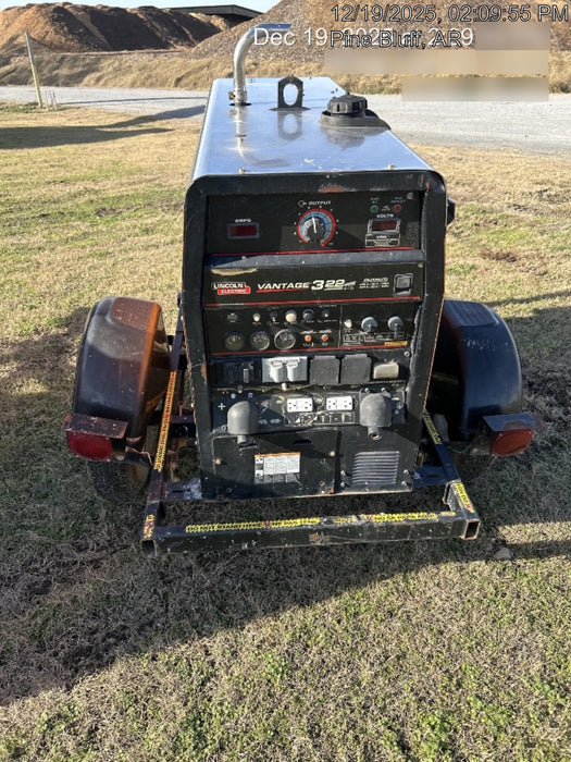 2022 Lincoln Electric LE400 Kubota V1505, Trlr, Cable Rack, Light Kit, ES Decals, T3