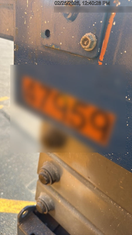 2019 Genie GS-2632 Folding rails with half height swing gate