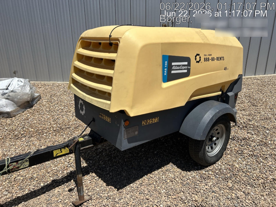2022 ATLAS COPCO XAS188 CWK