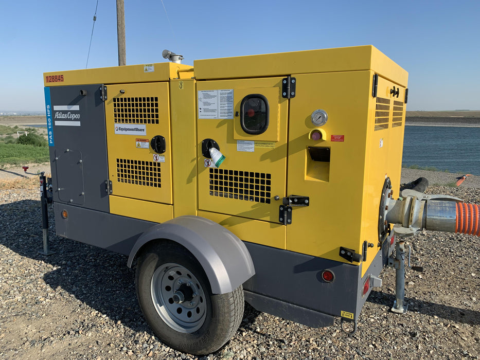2020 ATLAS COPCO PAS 150 HF CS Enclosed