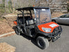 2021 Kubota RTV-X1140W-H Plastic Canopy, Windshield Acrylic Clear, LED Strobe Light, Wire Harness Kit, Back up Alarm
