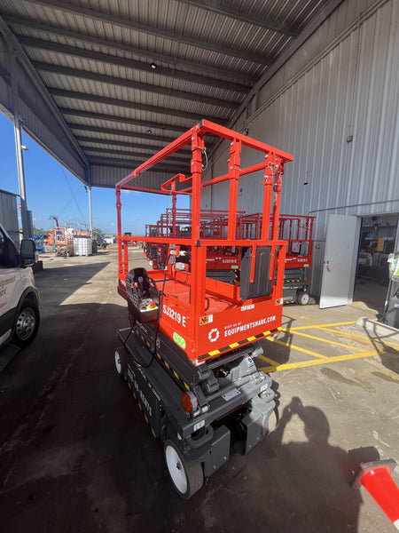 2024 Skyjack SJ3219 Electric Drive, Sld NM Tires, DBcns, RFRails, Power to Platform, T3 + Access Control