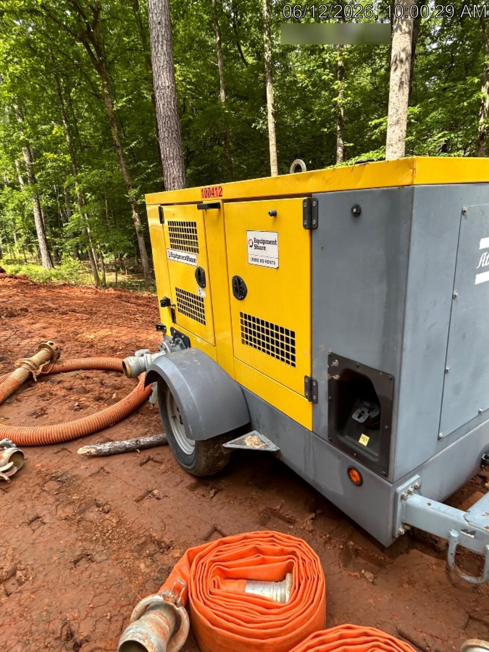 2020 ATLAS COPCO PAS 100 HF CS Enclosed