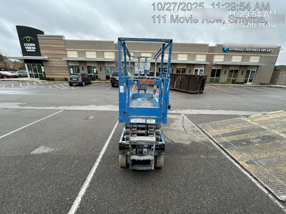 2020 Genie GS-1930 Solid Non Marking Tires, Beacon, Folding rails with half height swing gate